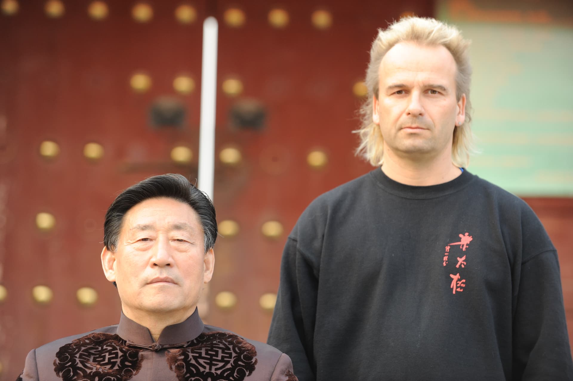 Großmeister Chen Xiaowang und Jan Silberstorff
